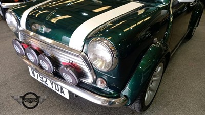 Lot 52 - 2000 ROVER MINI COOPER