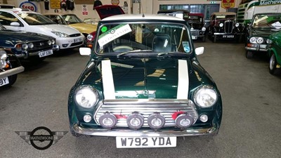 Lot 52 - 2000 ROVER MINI COOPER