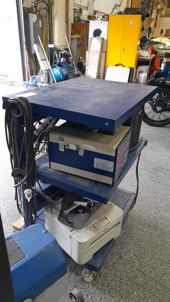 Mot Point Machine Lot 248 - MOT ANALYSER MACHINE & BEAM ALIGNMENT