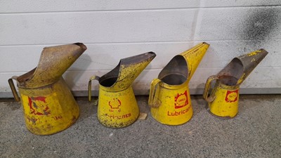 Lot 711 - 4X SHELL OIL JUGS