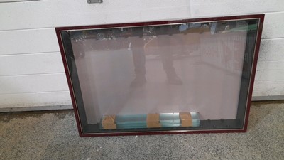 Lot 721 - PAIR OF PICTURE PRIDE DISPLAY CABINETS  33" x 21"