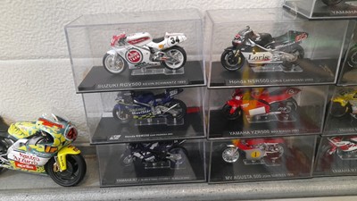 Lot 653 - 30X MOTO GP MODEL MOTOR BIKES