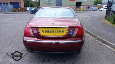 Lot 286 - 1999 ROVER 75 CLUB