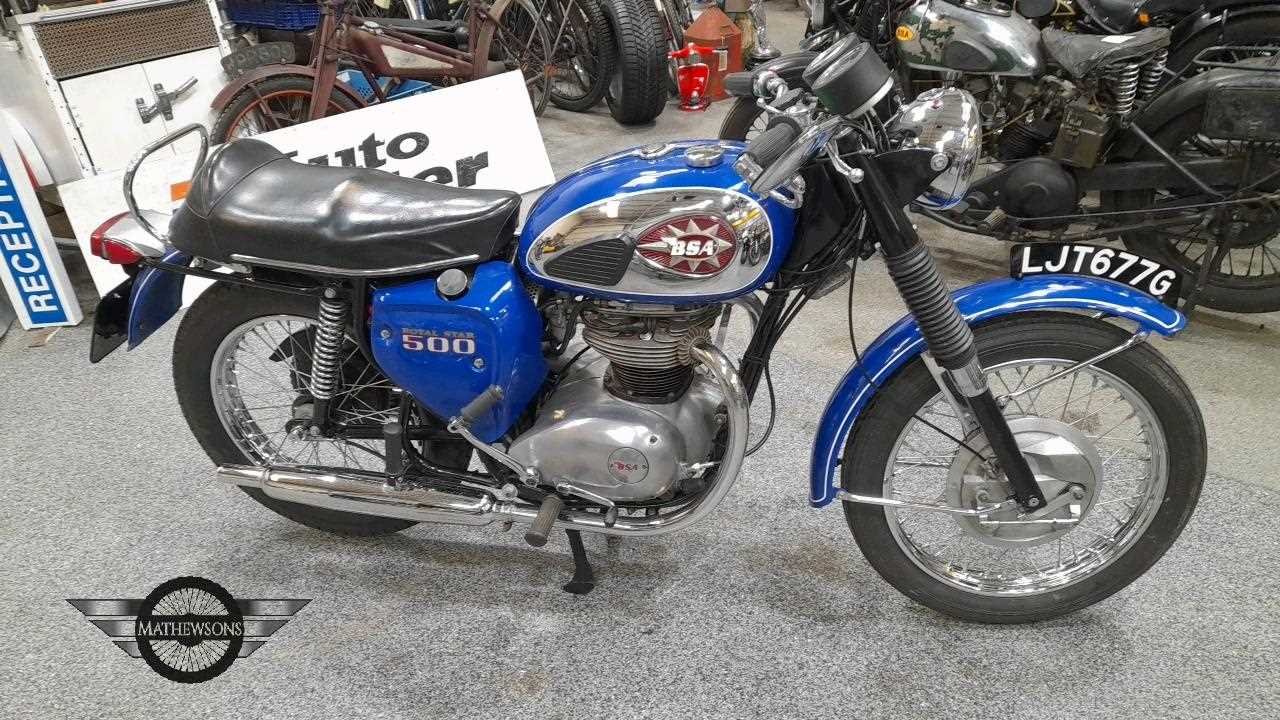 Lot 80 - 1969 BSA A50 ROYAL STAR