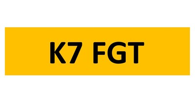 Lot 41-15 - REGISTRATION ON RETENTION - K7 FGT