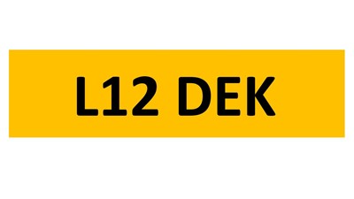 Lot 45-15 - REGISTRATION ON RETENTION - L12 DEK