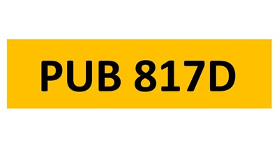 Lot 48-15 - REGISTRATION ON RETENTION - PUB 817D