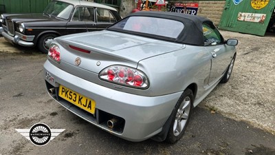 Lot 297 - 2003 MG TF