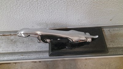 Lot 848 - CHROME JAGUAR CAT MASCOT
