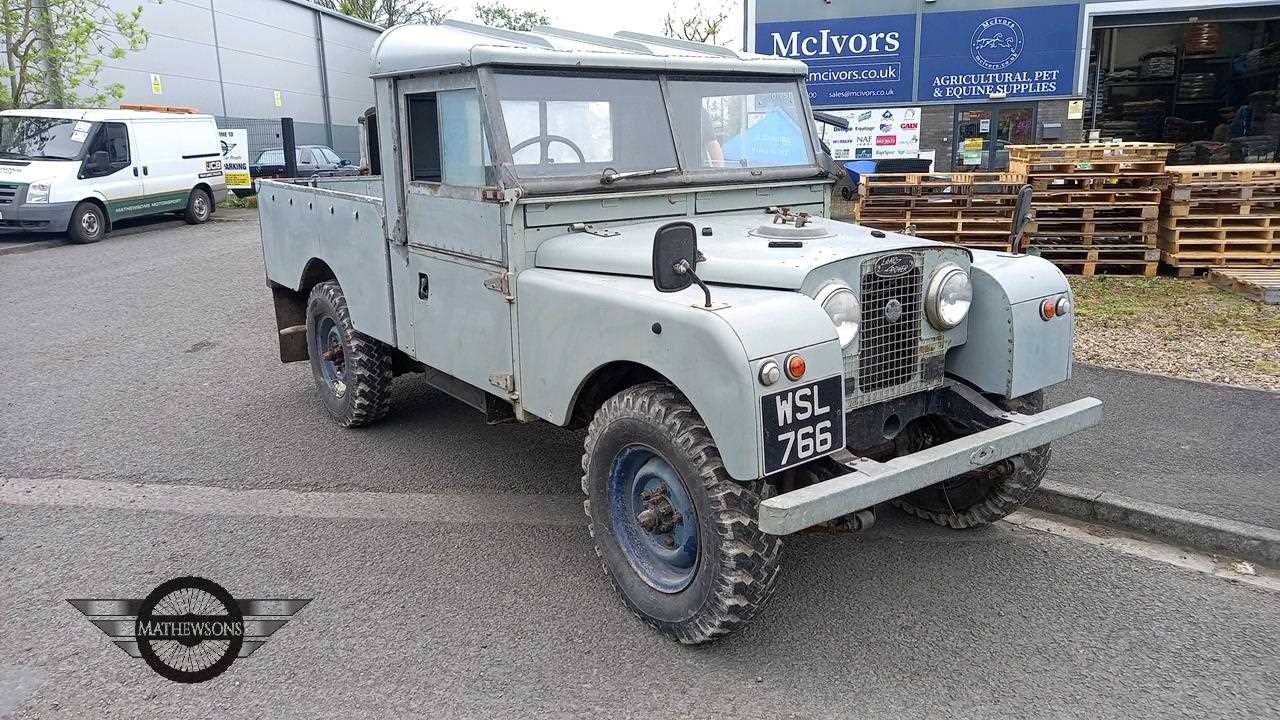 Lot 93 - 1957 LAND ROVER SERIES 1 109 DIESEL