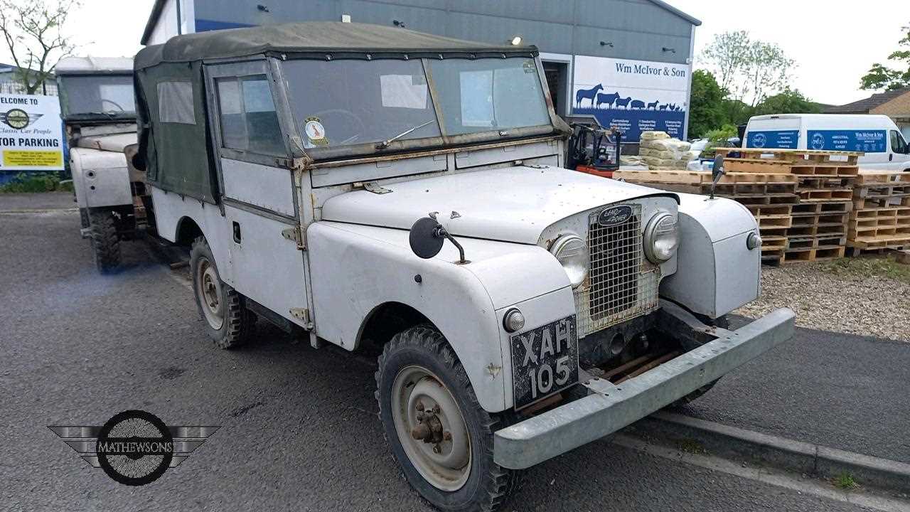 Lot 648 - 1957 LAND ROVER SERIES 1 88" DIESEL