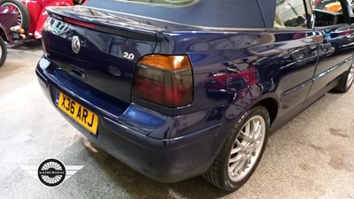 Lot 58 - 2000 VOLKSWAGEN GOLF CABRIOLET AV-GE