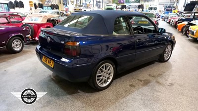 Lot 58 - 2000 VOLKSWAGEN GOLF CABRIOLET AV-GE