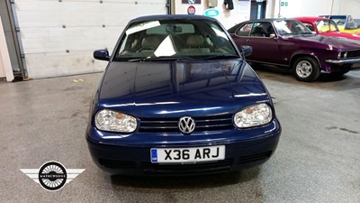 Lot 58 - 2000 VOLKSWAGEN GOLF CABRIOLET AV-GE