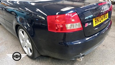 Lot 289 - 2004 AUDI S4 QUATTRO CABRIOLET