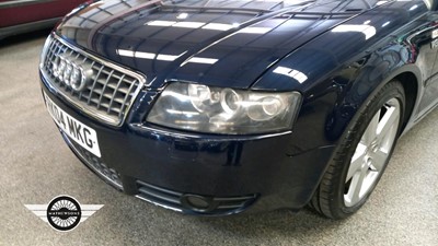 Lot 289 - 2004 AUDI S4 QUATTRO CABRIOLET