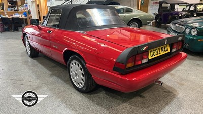 Lot 91 - 1989 ALFA ROMEO SPIDER