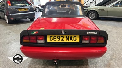 Lot 91 - 1989 ALFA ROMEO SPIDER