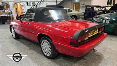 Lot 91 - 1989 ALFA ROMEO SPIDER