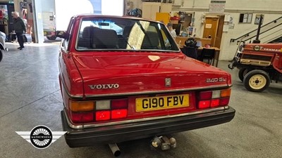 Lot 409 - 1989 VOLVO 240 GL