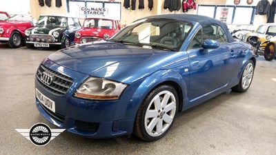 Lot 55 - 2004 AUDI TT QUATTRO AUTO