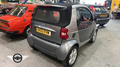 Lot 5 - 2003 SMART CITY PASSION 50 AUTO