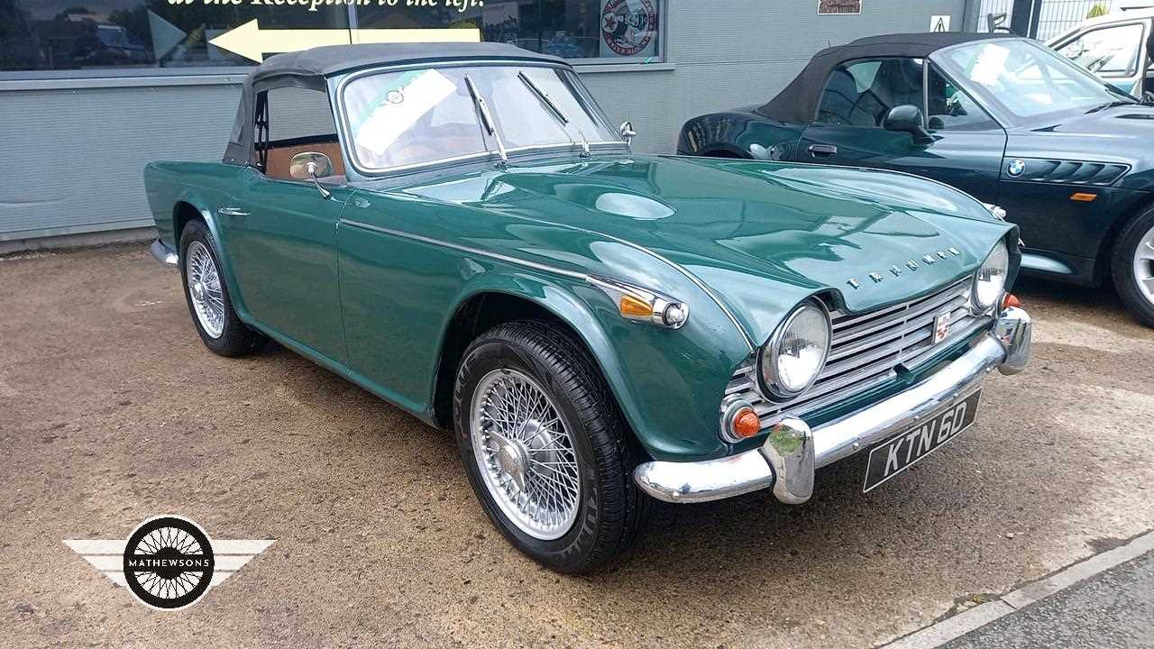 Lot 29 - 1966 TRIUMPH TR4a IRS