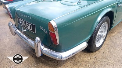 Lot 29 - 1966 TRIUMPH TR4a IRS