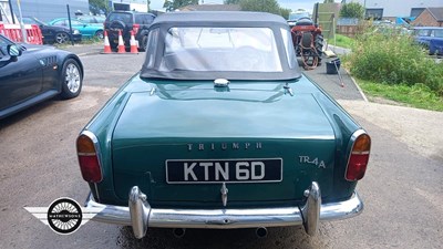 Lot 29 - 1966 TRIUMPH TR4a IRS