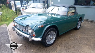 Lot 29 - 1966 TRIUMPH TR4a IRS