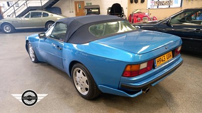 Lot 37 - 1990 PORSCHE 944 S2 CABRIO