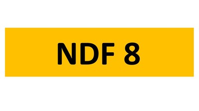 Lot 54-15 - REGISTRATION ON RETENTION - NDF 8