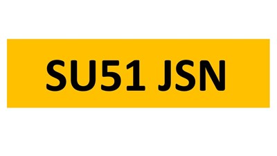 Lot 57-15 - REGISTRATION ON RETENTION - SU51 JSN