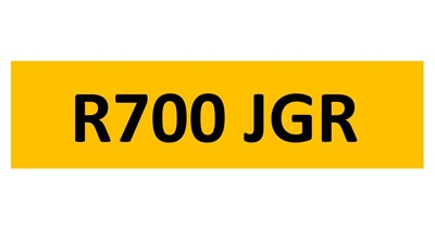 Lot 58-15 - REGISTRATION ON RETENTION - R700 JGR