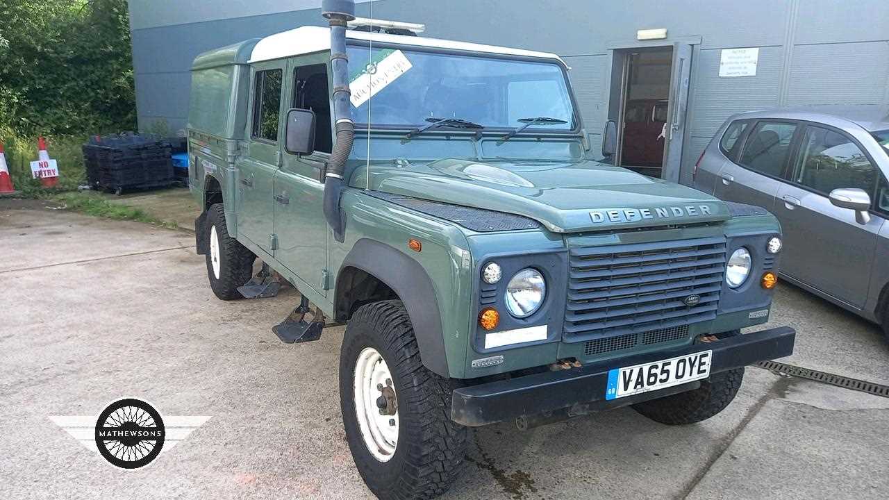 Lot 127 - 2016 LAND ROVER DEFENDER 130 HCPU TD D/C