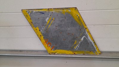 Lot 38 - GOODYEAR TYRES ENAMEL SIGN 31" X 19"