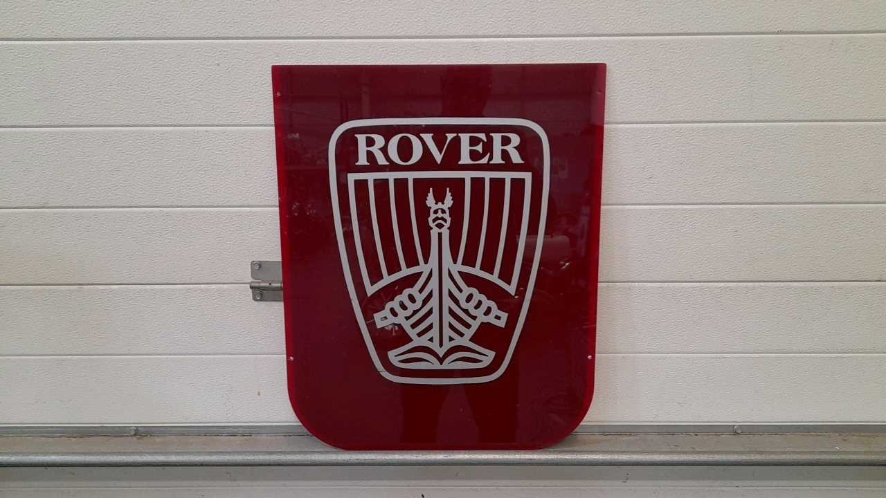 Lot 621 - ROVER DEALERSHIP SIGN 23" X 19"