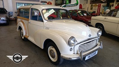 Lot 676 - 1961 MORRIS MINOR TRAVELLER