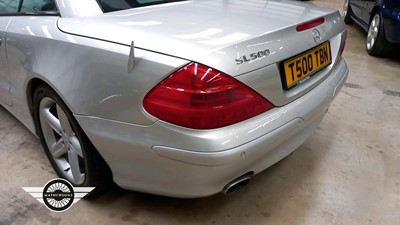 Lot 331 - 2005 MERCEDES SL500 AUTO