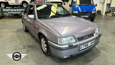 Lot 273 - 1990 VAUXHALL ASTRA GTE CONVERTIBLE