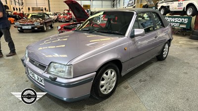 Lot 273 - 1990 VAUXHALL ASTRA GTE CONVERTIBLE