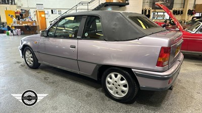 Lot 273 - 1990 VAUXHALL ASTRA GTE CONVERTIBLE