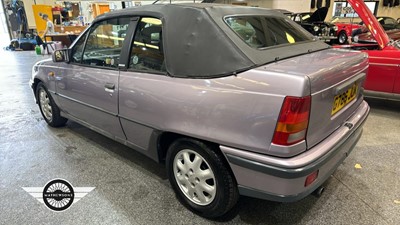 Lot 273 - 1990 VAUXHALL ASTRA GTE CONVERTIBLE