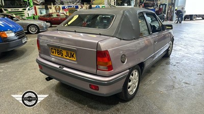 Lot 273 - 1990 VAUXHALL ASTRA GTE CONVERTIBLE