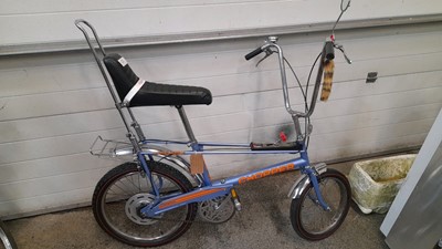 Lot 356 - MK2 RALEIGH CHOPPER 1973, SPACE BLUE, FRAME NO NL6007533