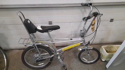 Lot 639 - MK3 SILVER CHROME RALEIGH CHOPPER  04I0016740