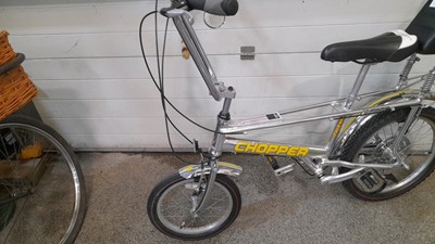 Lot 639 - MK3 SILVER CHROME RALEIGH CHOPPER  04I0016740