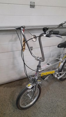 Lot 639 - MK3 SILVER CHROME RALEIGH CHOPPER  04I0016740