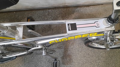 Lot 639 - MK3 SILVER CHROME RALEIGH CHOPPER  04I0016740