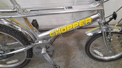 Lot 639 - MK3 SILVER CHROME RALEIGH CHOPPER  04I0016740
